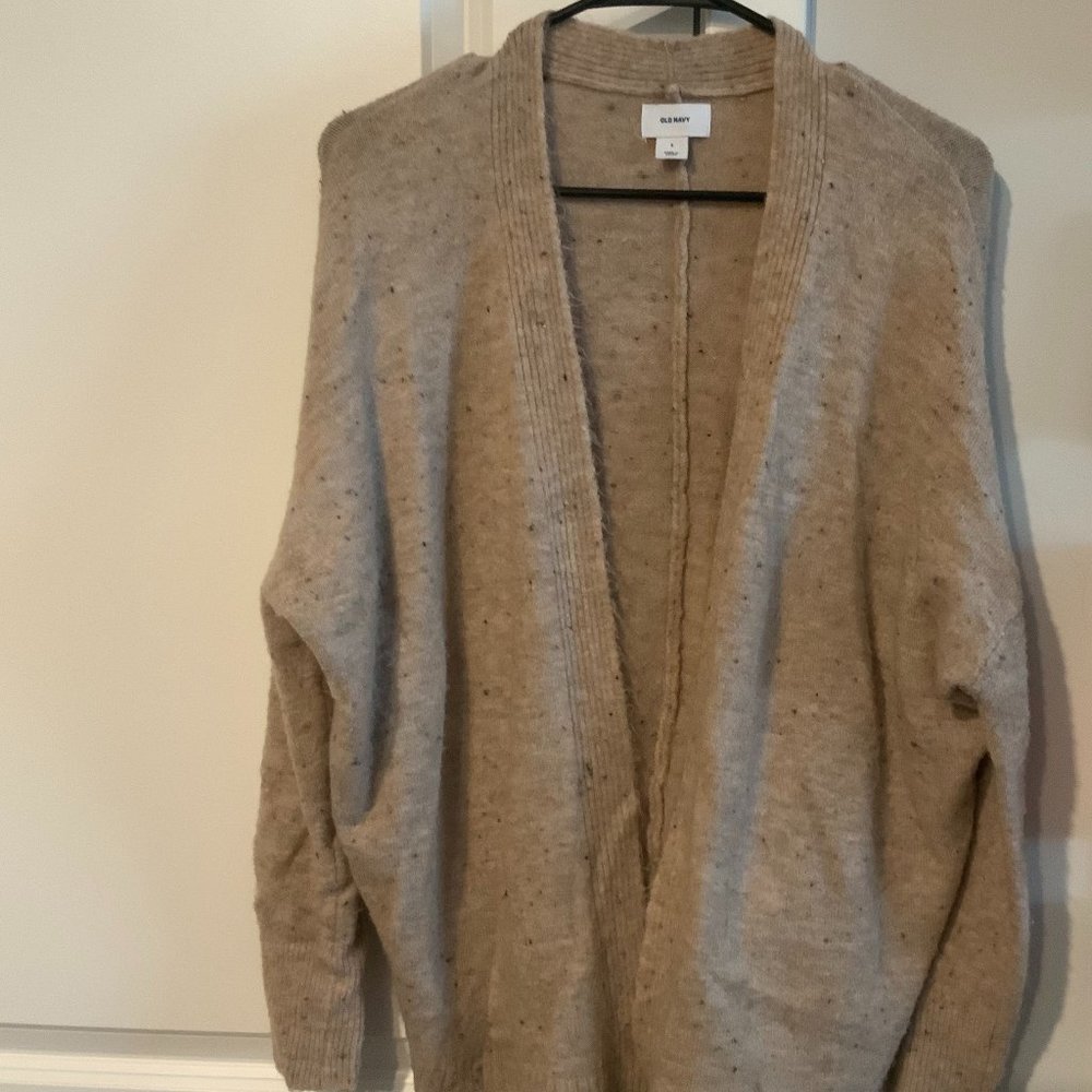 Tan cardigan
